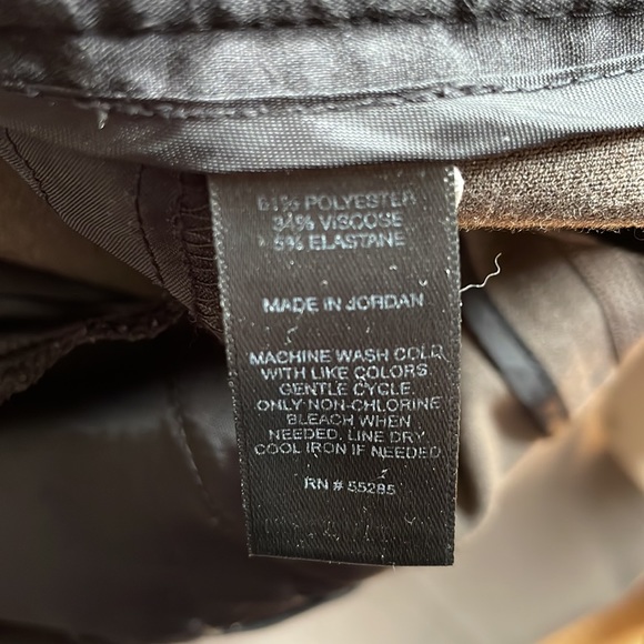 Express Low Rise Taupe V back Columnist Pant - Picture 6 of 11